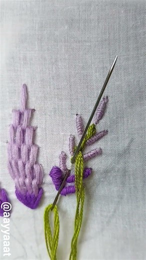 Pretty Floral Embroidery Design