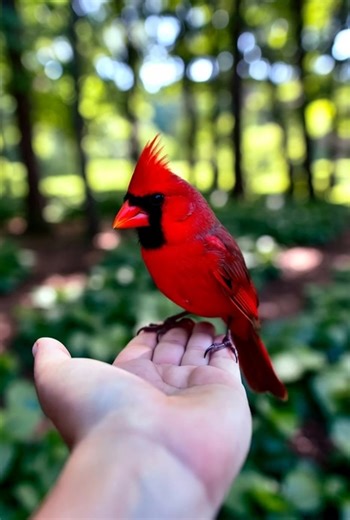 Cardinal birds natural sound ⬇️🙆 | Cardinal Cottage