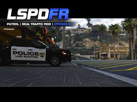 GTA V LSPDFR | Real Traffic Mod | Episode 8
