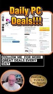 Best PC Parts & Gaming Gear Deals Today | Daily Tech Deals #PCPartsDeals #PCGaming #TechDeals