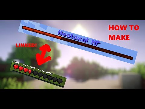 How to make a health boss bar!