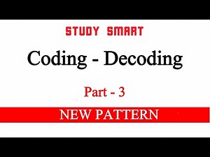 Coding Decoding New Pattern Reasoning Tricks For SBI PO | BANK PO Part 3