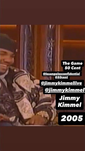 The Game & 50 Cent At Jimmy Kimmel Live. AfterMath Records. G-Unit Records. 2005.