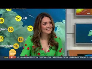 Laura Tobin - Good Morning Britain Weather 11th April 2022
