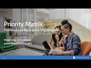 Introducción a Priority Matrix (Spanish)