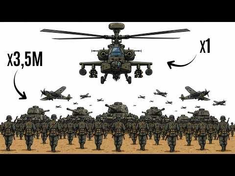 Could 1 Apache Helicopter Stop a WW2 German Blitzkrieg?
