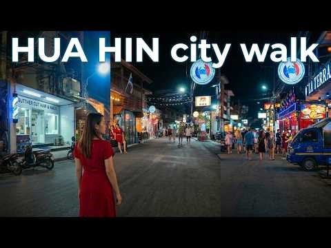 Walking Naresdamri Road: The Heart of Hua Hin, Thailand City Tour