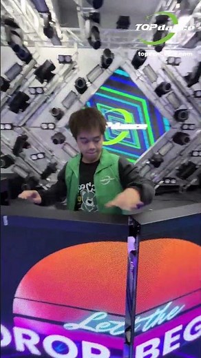 LED Foldable DJ Booth | 270° Immersive HD Visuals, GOB Protection#PartyIdeas#PartyDecorations