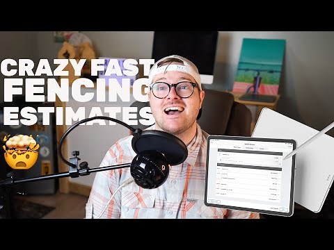 Professional fencing estimates and material lists from anywhere