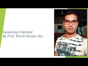 Dunkerley's Method(Multi-Degree-of-Freedom system)