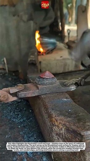Blacksmith’s anvil & Tongs - forging tool guide | Traditional metalworking equipment