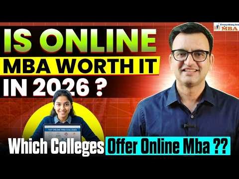Is online mba worth it in 2026? Which colleges offer online mba?