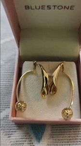 My Aurek front back earrings by Bluestone.