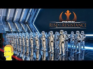 Star Wars: Rise of the Resistance Full POV 4K | Disneyland