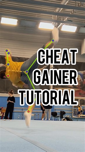 How to do cheat gainer? #backflip #flip #parkour #паркур #фриран #reel #reelschallange #воркаут #workout #freerun #motivational #motivationmonday #goal #tutorial #guide #howto #sport #gym #coach #coaching #танец #dance #aerial #yoga #yogainspiration | Oleksand Ohurtsov