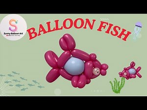 How to Make a Balloon Fish (So Easy Anyone Can Do It!)
