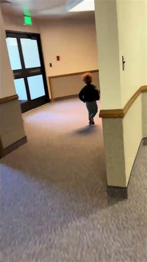 Boy moves quick! He’s a runner