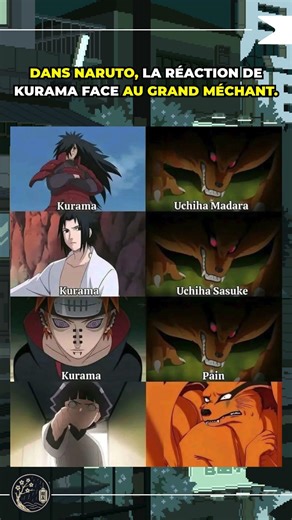 La peur de Kurama : Madara, Sasuke ou Pain ?