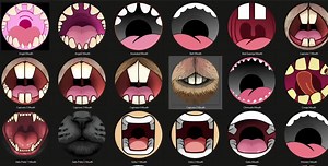 39 Diseños De Tazas Con Bocas De Dibujos Animados PNG – Alta Resolución Para Sublimación Y Edición - Etsy