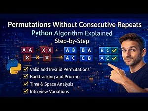 Permutations Without Adjacent Repeats – Step-by-Step Python Guide