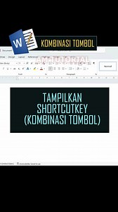 kombinasi tombol #microsoftWord #tipsexcel #rumusexcel #belajarkomputer | AM Tutorial