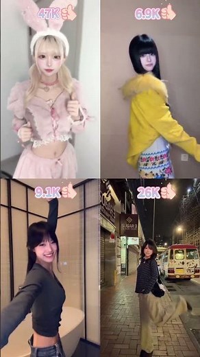 Ya Ya Ying Trend 4 Girls, 4 Viral Dance Looks! 🕺