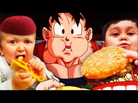 The Burgir and Pitzah Guys Eat Lunch With Goku