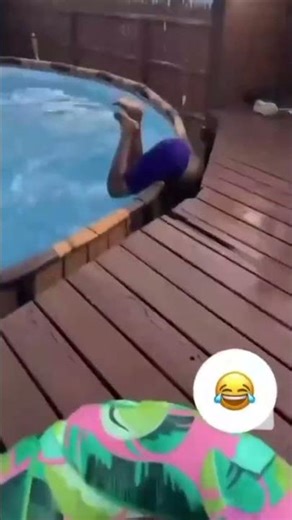 New Swimming Pool Trick — Don’t Try This! !! America shorts