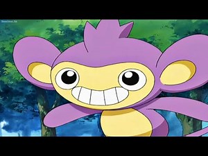 Ash catches an Aipom