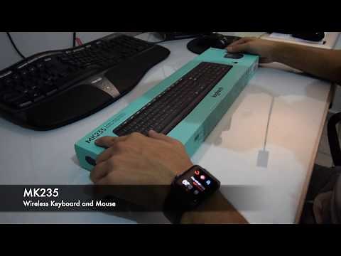 Logitech MK235 Teclado y Mouse Inalámbrico