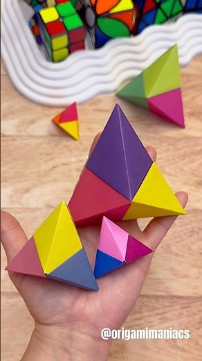 Amazing and easy origami modular #origamimaniacs #origamitutorial #modularorigami #fortunecookies
