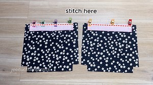 1.2K views · 27 reactions | Diy easy sew drawstring bag at home | Jeenuchdiy&craft | Facebook