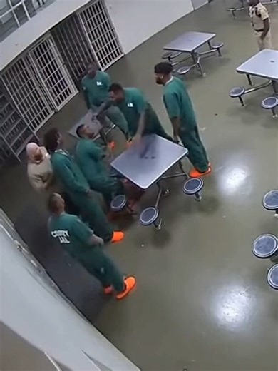 CCTV JAIL: Gang War Erupts Behind Bars #107 | Shocking Real Prison Stories & Raw Footage #jail