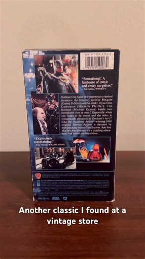 Batman Returns VHS
