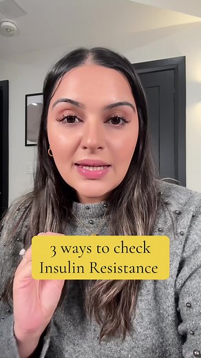 3 ways to check Insulin resistance #trending#fyp#viral#punjabi#tiktok
