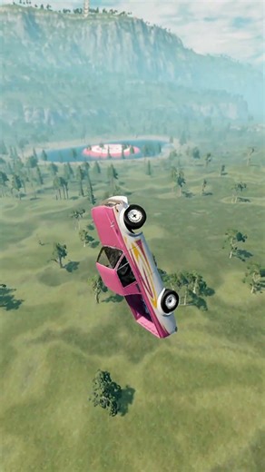 Full Throttle INSANE Long Downhill Mega Ramp | BeamNG.drive Epic Crashes & Speed Test #beamngdrive