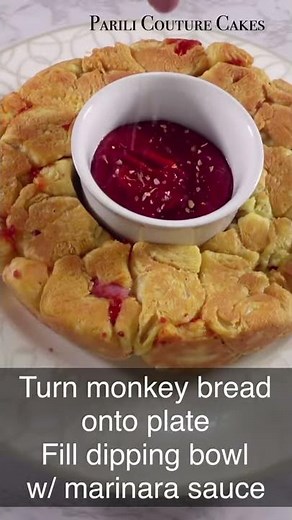 How to make PIZZA MONKEY BREAD from scratch | EASY PULL APART BREAD recipes