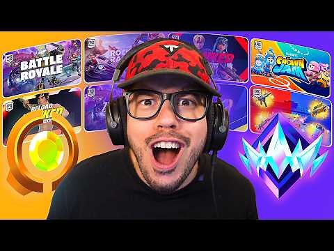 Getting to *UNREAL* in EVERY FORTNITE MODE!