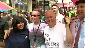 Birmingham’s two day Pride festival kicked off today with large crowds enjoying the opening parade. | BBC Birmingham