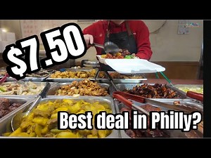 $7.50 Chinese Food Platter. Best deal in Philly? 📍 Chinatown, Phila