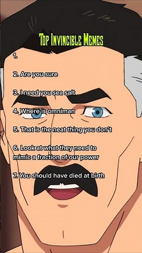 Top 7 Invincible memes 😎 #Invincible