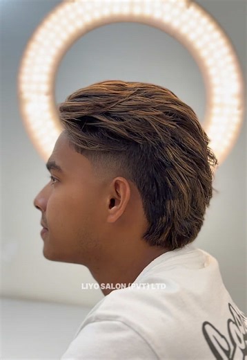 Dunith's New Hair Color Transformation at Salon LIYO