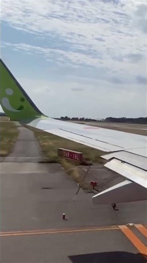 ポーンポーン！皆様、離陸致します！ソラシドエアCAさんの離陸前の機内アナウンス #b737 #離陸 #機内アナウンス