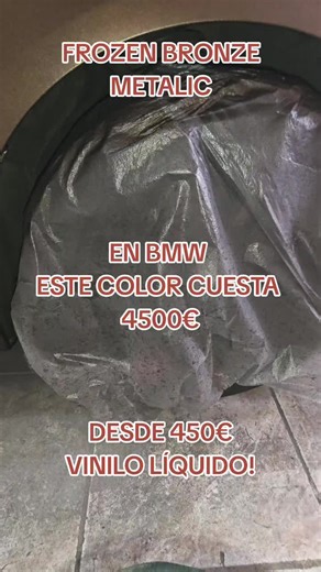 BMW Series 4 Frozen Bronze Metallic Wrap