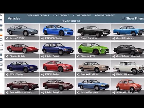BeamNG Update 0.19 | ALL CARS | FULL CAR LIST | ALL VEHICLES | ALL MAPS
