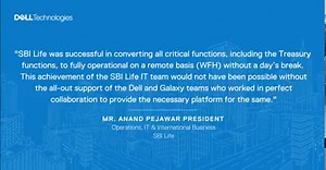 With hybrid work becoming more prevalent, keeping the endpoints secure has become essential than ever. Learn how Dell #VxRail enabled SBI Life to have a robust & reliable platform that withstands disruption and is future-ready! Read the case study here: https://bit.ly/40oVP4m. | Dell Technologies