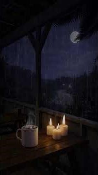 Heavy Rain with Thunderstorm 🌧️⚡ Powerful Rain Sounds for Deep Sleep, Relaxation & Stress Relief N