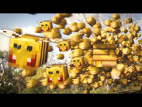 Minecraft Killer Bee Swarm In Real Life