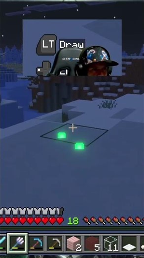 We found an Igloo right next to our new Nether Portal!! #building #crafting #wow #surprise #fyp