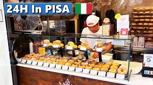 24 Hours In PISA - Best Local Pasta & Italian Street Food! - Italian Food